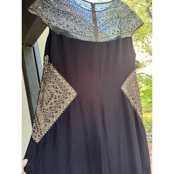 NWT Tadashi Shoji Maxi Dress Sleeveless Studded‎ Formal Column Women's Size 18 - Picture 2 of 16